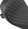DS Black Leather Diamond Stitched Low Profile Solo Seat