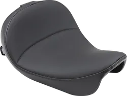 DS Black Leather Vinyl Mild Stitched Solo Seat