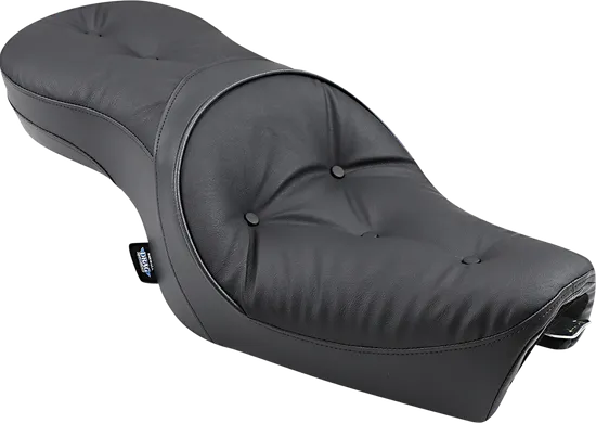 DS Black Vinyl Low Profile Pillow 2 UP Seat