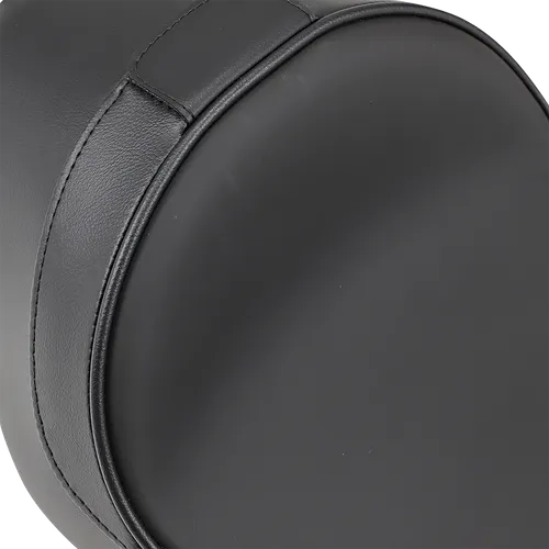 DS Black Leather Vinyl Smooth Solo Seat