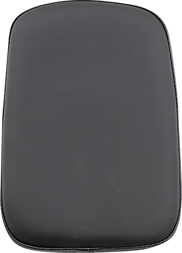 DS Black Leather Vinyl Passenger Pillion Pad