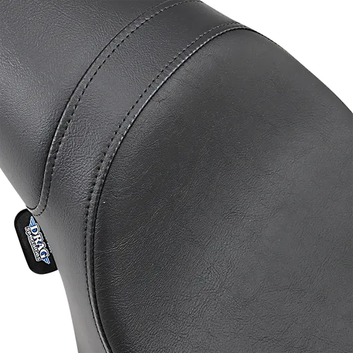 DS Black Leather Vinyl Predator Seat w Bumper