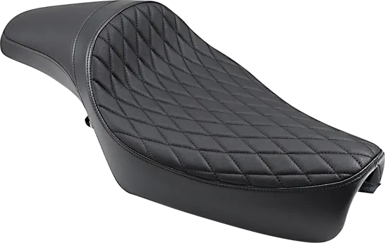 DS Black Vinyl Diamond Stitched Predator Solo Seat