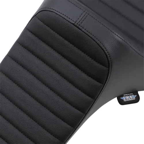 DS Black Vinyl Classic Stitch Predator III 2 Up Seat