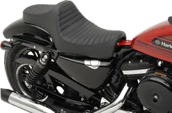 DS Black Vinyl Classic Stitch Predator III 2 Up Seat