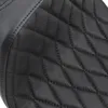 DS Black Vinyl Diamond Stitch Predator III 2 Up Seat
