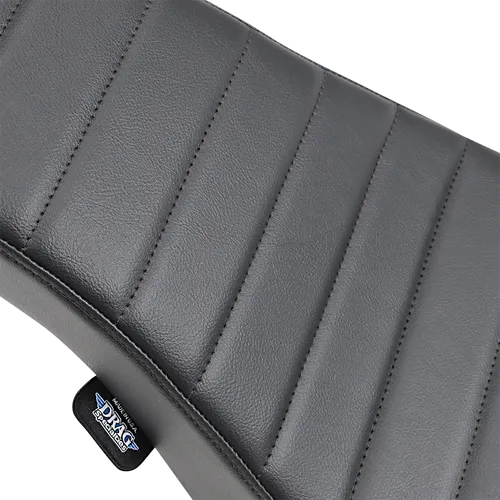 DS Black Vinyl Classic Stitch Spoon Style Seat