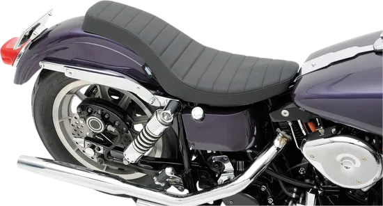 DS Black Vinyl Classic Stitch Spoon Style Seat