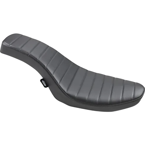 DS Black Vinyl Classic Stitch Spoon Style Seat 7