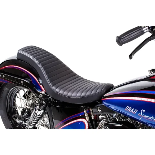 DS Black Vinyl Classic Stitch Spoon Style Seat 11