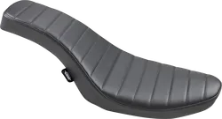 DS Black Vinyl Classic Stitch Spoon Style Seat