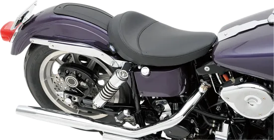 DS Black Vinyl Smooth Wide Solo Seat