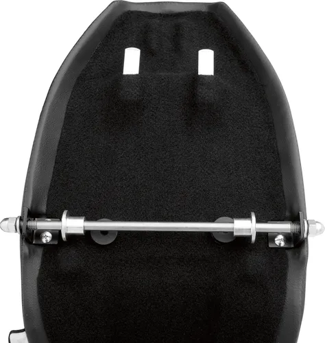 DS Black Vinyl Plain Low Solo Seat