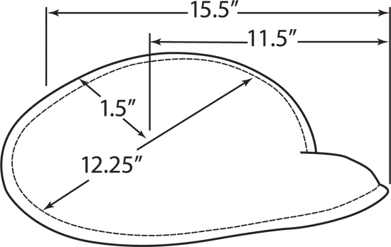 DS Large Brown Distressed Leather Low Profile Spring Solo Seat 2