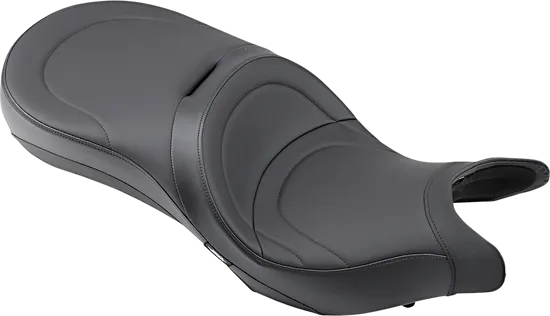 DS Black Vinyl Leather Stitched Low Profile Seat