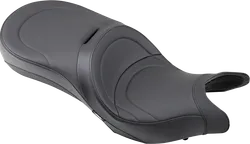 DS Black Vinyl Leather Stitched Low Profile Seat