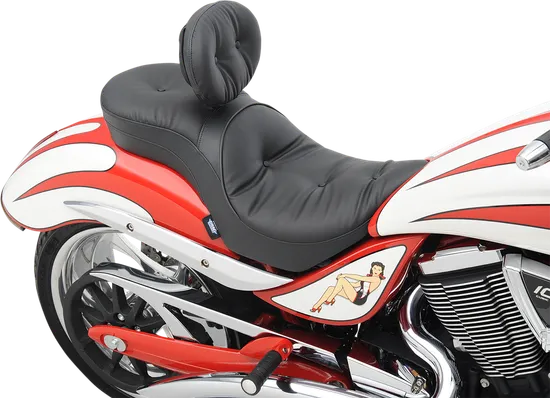 DS Black Vinyl Low Profile 2 Up Seat