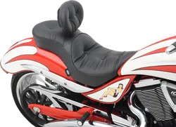 DS Black Vinyl Low Profile 2 Up Seat