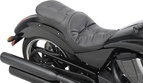 DS Black Leather Low Profile 2 Up