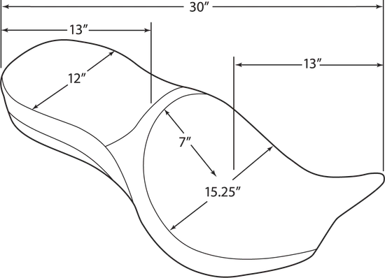 DS Black Leather Low Profile 2 Up