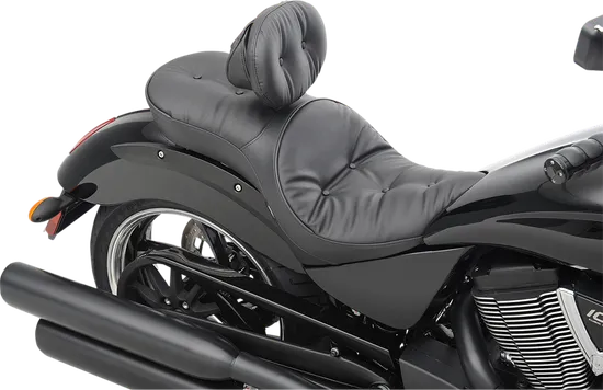 DS Black Leather Low Profile 2 Up