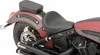 DS Black Leather Passenger Bobber Seat