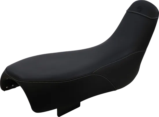Moose 1pc Black Vinyl Adventure Gel Seat