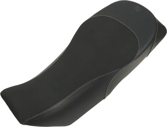 Moose 1pc Black Vinyl Adventure Gel Seat