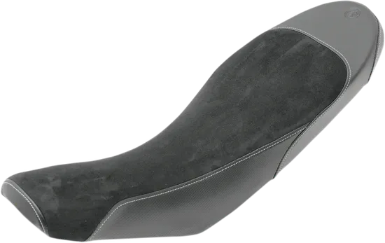 Moose 1pc Black Low Profile Vinyl Adventure Gel Seat