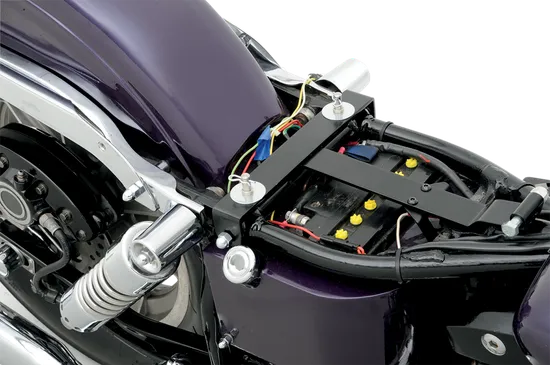 DS Black Steel Spring Solo Seat Mount Kit