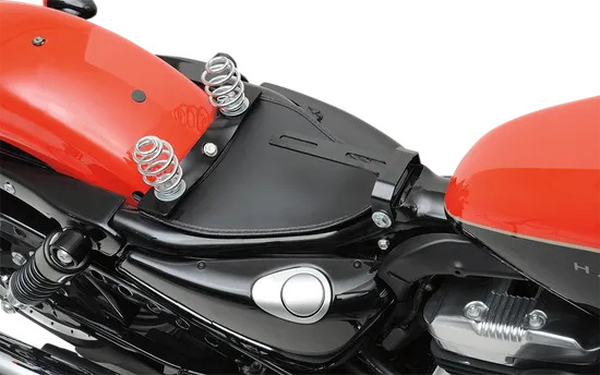 DS Black Stainless Steel Solo Seat Spring and Mount Kit