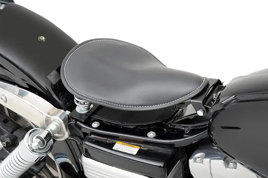 DS Black Stainless Steel Solo Seat Spring and Mount Kit