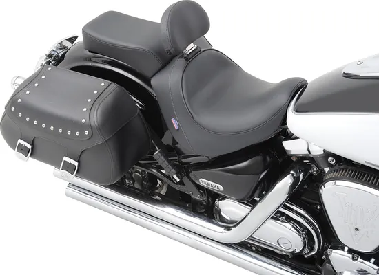 DS Black Smooth Leather Vinyl EZ Glide II Small Backrest
