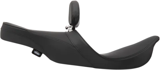 DS Black Smooth Leather Vinyl EZ Glide II Small Backrest