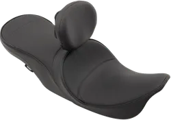 DS Black Smooth Leather Vinyl EZ Glide II Small Backrest