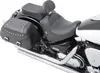 DS Black Smooth Leather Vinyl EZ Glide II Small Backrest