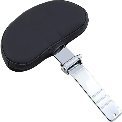 DS Black Smooth Leather Small Pad w Short Backrest Bar 3
