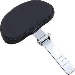 DS Black Smooth Leather Small Pad w Short Backrest Bar