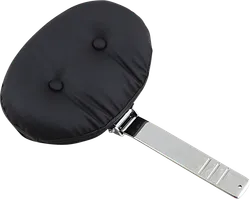 DS Black Vinyl Large Pillow Backrest Pad Tall