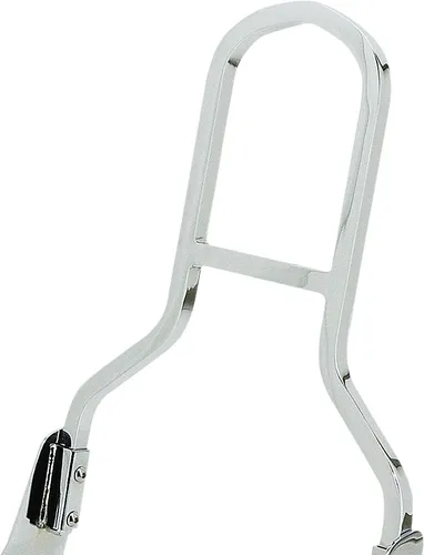 Harddrive Chrome Short Square Sissy Bar 15in Detachable