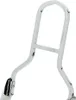 Harddrive Chrome Short Square Sissy Bar 15in Detachable