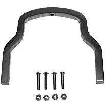 Harddrive Chrome Short Sissy Bar 6.25x7.5in 2