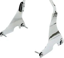 Harddrive Chrome Rigid Sissy Bar Side Plates