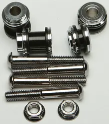 Harddrive Chrome Detachable Sissy Bar Docking Hardware Kit