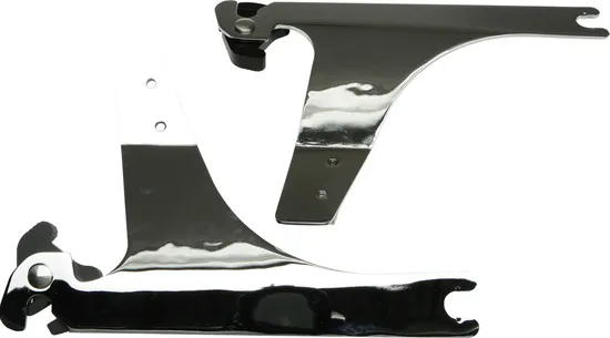 Harddrive Chrome Detachable Sissy Bar Side Plates Pair