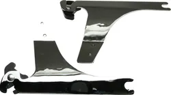 Harddrive Chrome Detachable Sissy Bar Side Plates Pair