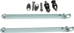Harddrive Chrome Detachable Sissy Bar Docking Hardware Kit