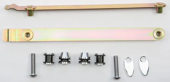 Harddrive Chrome Detachable Sissy Bar Docking Hardware Kit