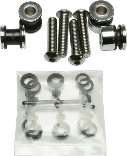 Harddrive Chrome Detachable Sissy Bar Docking Hardware Kit