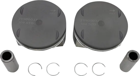 DS Piston Kit 3.937in Std Bore 10.0:1